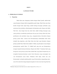 Secara umum, bank islam beroperasi di bawah kerangka hukum dan susunan institusi konvensional. Http Repository Uinsu Ac Id 4595 4 Bab 20ii Pdf