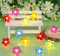 Amazon.com: Silverstro Flower LED Lights with Remote USB ...