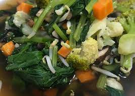Resep sawi vegetarian / sup keladi resep vegetarian love peace veggie. Resep Sawi Vegetarian 7 Menu Vegetarian Dari Aneka Sayuran Yang Gak Biasa Masukkan Be Ke Dan Sawi