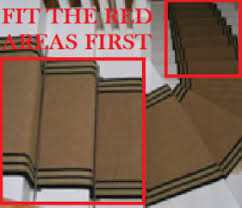 In this particular project, the customer opted for 1 solid traditional stair treads but we can just as easily make the oversized stair treads in the retro style with a 1 bullnose and 3/4 tread body. How To Fit Stair Runners To Winding Stairs Wholesale Carpets