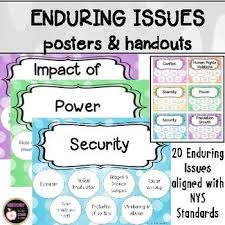 Enduring Issues Essay Posters Handouts Handouts Student Binders Essay