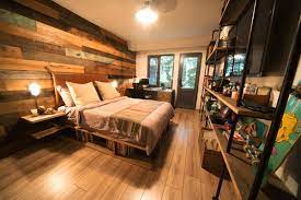 If you're willing, you could even extend. 20 Fantastic Bedrooms With Pallet Walls Home Design Lover