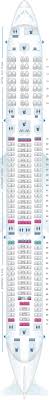 Seat Map Thai Airways International Airbus A330 300 333