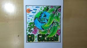 Modul pembuatan poster lingkungan go green : Cara Membuat Poster Go Green Mudah Dan Simple Banget Cute766