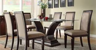 72 Lamesa Espresso Glass Dining Table Set Modern Dining Room Dining Table Bases Dark Dining Room
