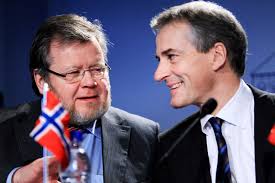 Jonas gahr støre starts, like erna solberg, the election campaign in trøndelag. Jonas Gahr Store Och Ossur Skarphedinsson Get This Image