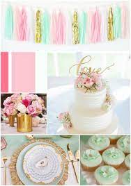 Mint Green And Pink Tassel Garland Pink Party Decor Mint Pink Etsy Pink Party Decorations Pink Wedding Decorations Mint Baby Shower Decorations