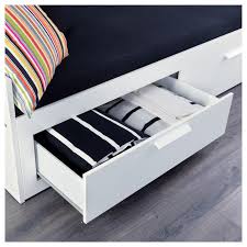 Ikea Brimnes White Daybed Frame With 2 Drawers Day Bed Frame Bed Frame With Storage Daybed