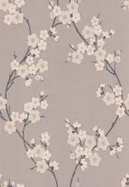 Superfresco easy pink flower wall floral wallpaper. Cherry Blossom 19890 Wallpaper Red Silver By Graham Brown Searns Decor Cherry Blossom Wallpaper Floral Wallpaper Wallpaper