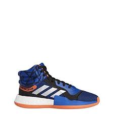 Adidas Basketball Shoes Black And Blue Adidas Men S Marquee Boost Basketball Shoe Collegiate Royal Black True Orange 6 5 M Us Boost Shoes Adidas Men Black Leather Sneakers