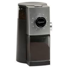 The coffee grinder is about 16 inches high and about 7 inches wide. Espressione Professional Conical Burr Coffee Grinder Bed Bath Beyond