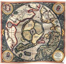 1595 Flat Earth Map Poster By Michael Kessel Antique Maps Earth Map Ancient Maps