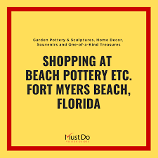 Dress up your home with stylish decor, patterned window curtains, area rugs and decorative accent lamps. Shopping At Beach Pottery Fort Myers Beach Must Do Visitor Guides