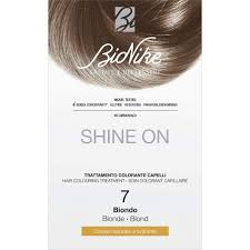 But these products may contain chemical ingredients that can cause an allergic reaction (like treating hair dye allergies doesn't have to be a daunting task. Bionike Shine On Treatment For Hair Coloring 7 Blond