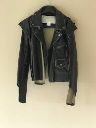 Buy Maison Martin Margiela Rare Maison Margiela X H M Deconstructed Biker Jacket Small Size Xs Clothes Design Black Leather Biker Jacket Clothes For Women