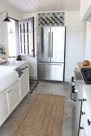 What kind of flooring is best for kitchens? Herringbone Floor Tile In My Kitchen The Inspired Room