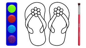 Get this adorable flip flop coloring page for free! Coloring Pages Flip Flopoloring Page Image Inspirations Beach Pages For Kids Ball Preschool Summer Free 47 Flip Flop Coloring Page Image Inspirations Mommaonamissioninc