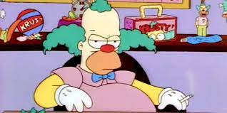 The Simpsons Changes Krusty Merch, Removing Iconic Character Aspects