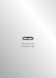 In this review, i tested the delonghi dinamica ecam 350.55.b fully automatic coffee and espresso machine, which is not available in the united states. User Manual Delonghi Ecam 23 460 English 22 Pages