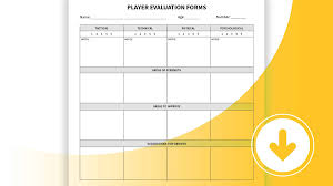 A softball tryout evaluation form is a document that is used to evaluate the skills of the players during a softball tryout. Player Evaluation Forms The Art Of Coaching Softball