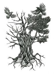 Instead of trying to do timed, limited detail paintings (i cannot follow alarms for the life of me despite being very specific about time), i just let lyric from creature by half•alive. Swish And Flick Half Dead Half Alive Tree Shoulder Tattoo