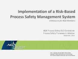 Implementation Of A Riskbased Process Safety Management System