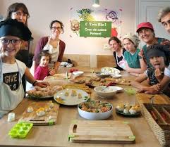 Atelier Parent Enfant Voyage Culinaire Au Japon Reussi Cours De Cuisine Pour Enfants Cours De Cuisine Voyage Culinaire