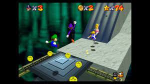 Super Mario 64 Online Mod Lets You Play As Waluigi Yoshi And More A Fan Made Mod For Super Mario 64 That Allows Up To 24 Players To Pla Super Mario Yoshi Mario