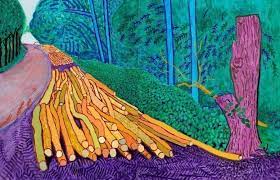 Untitled (verticals and horizontals) by françois morellet is available at zane bennett david hockney serves up dazzling colour and unprecedented scale for all seasons in his. David Hockney Werke Bilder Ipad Biografie A Bigger Splash