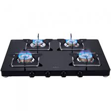 Prestige premia glass 4 burner gas stove, black and white is a useful product for the people who are into serious cooking. Elica Slimmest 4 Burner Cooktop 694 Ct Vetro Slim Line Spf 2j Non Auto Ignition