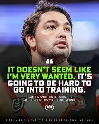 No-one is answering their phone at the moment..." A typically frank Brandon  Smith opens up amid talks for an immediate Rabbitohs move >> bit.ly/4iS49la