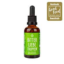 Unter dem gleichen markennamen bietet der. Bitterliebe Bitterstoffe Tropfen 50ml Mit Praktischem Pipettenverschluss I Bittertropfen Aus Die Hohle Der Lowen I Hildegard Von Bingen Bitterkrauter Amazon De Drogerie Korperpflege