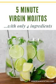 Virgin Mojito Recipe Non Alcoholic Mojito Recipe The Mindful Mocktail Recipe In 2020 Mojito Recipe Virgin Mojito Mocktails