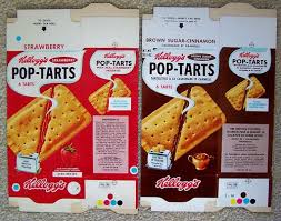 1964 Kellogg S Pop Tarts First Year Boxes Pop Tarts Strawberry Pop Tart Kelloggs
