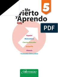El cuaderno de trabajo integra las asignaturas de este grado: 5to Mda Para El Alumno Fraccion Matematicas Mexico
