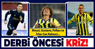 Mesut özil, fenerbahçe'de birinci idmanına evvelki gün çıkmış, iki taraf için de bir düş gerçek olmuştu. Fenerbahce De Galatasaray Derbisi Oncesi Can Sikan Tabloda Gustavo Pelkas Mesut Ozil Irfan Can Kahveci Takvim