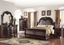 This furniture is sure to enhance the look of any bedroom decor. Stanley Dark Cherry Queen Sleigh Set