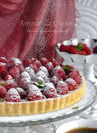 Tarte Aux Framboises Pistaches Et Chocolat Blanc Amour De Cuisine Recette Meilleures Recettes De Biscuits Tarte Framboise Chocolat Blanc
