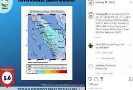 Gempa m 6,5 terjadi di barat daya enggano, bengkulu. Sore Ini Dua Wilayah Indonesia Diguncang Gempa Terasa Di Pekanbaru