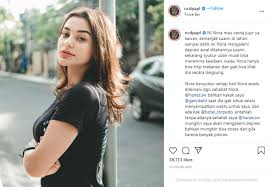 Bagi kamu yang belum tahu, 2017 silam, nora alexandra philips mengunggah buku nikahnya dengan aliff alli yang kemudian menimbulkan kehebohan publik dalam. Bungkam Mulut Sebagian Teman Jerinx Sid Soal Tudingan Buruk Terhadapnya Nora Alexandra Dulu Judge Saya Akan Pergi Tinggalkan Jerinx