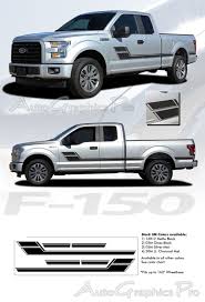 2015 2016 2017 2018 2019 Ford F 150 Eliminator Stripes Side Door Panel Decals Hockey Stick Vinyl Graphics Kit