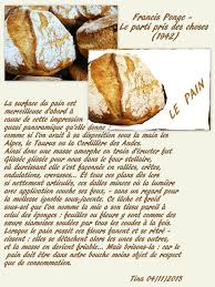 Le Pain Francis Ponge Le Blog De Modeste