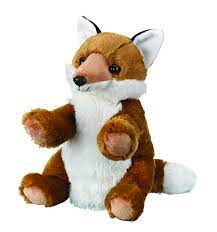 10 Inch Red Fox Hand Puppets Floppy Stuffed Animal Floppy Stuffed Animals Realistic Stuffed Animals Fox Stuffed Animal