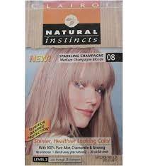 Clairol Natural Instincts Hair Color 08 Med Blonde No Ammonia Free Shipping Usa Clairolnatural Clairol Natural Instincts Clairol Natural Instincts Hair Color