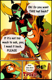 UmaYorokobi - The Trade (wander over yonder) porn comic (daniela alcala),  14 images. Alien girl porn comics.