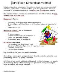 Een Verhaal Schrijven Over De Problemen Van Sinterklaas Sinterklaas Verhalen Creatief Schrijven