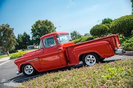 Image result for Radiant Red 1955 Truck