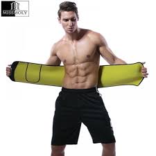 Man Neoprene Waist Trainer Slimming Belt Tummy Reducing Belts Body Shapers Promote Sweat Shapewear Men Shaper Modeling Strip In 2020 Waist Trainer Waist Trainer Workout Waist Trainer Cincher