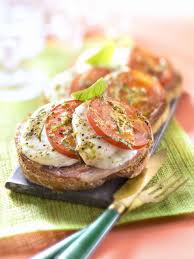 Recette Tartines Au Four A L Italienne Recette Recette Tartine Recettes De Cuisine Tartine Chaude