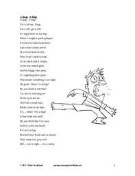 Children S Poetry A Bug A Bug Teacherspayteachers Com Childrens Poetry Poetry Lessons Teaching Poetry